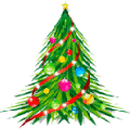 Screenshot of Windows Christmas Tree 1.0