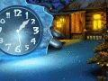 Screenshot of Cosy Christmas Clock ScreenSaver 1.1