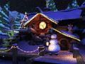 Screenshot of Santa's Home 3D Screensaver 1.2