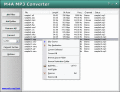 Screenshot of M4A MP3 Converter 4.2.967