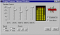 Realtime graphic equalizer for computer audio.