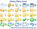 Stylish menu icons for any site or app