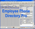 Screenshot of Employee Phone Directory Pro 2.6