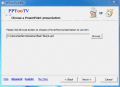 Screenshot of PPT to DVD 1.90