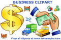 High quality business clipart for GUI