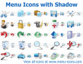 Screenshot of Menu Icons with Shadow 2011.1