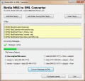 Export MSG to EML format with MSG to EML tool