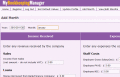 Screenshot of My Bookkeeping Manager 1.0