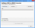 Screenshot of MSG to MBOX Converter 1.6.7