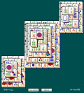 Screenshot of Egyptian Pyramids Mahjong Solitaire 1