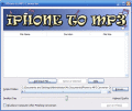 Screenshot of IPhone to MP3 Converter 2.3