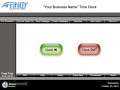 Screenshot of TimeClock Pearl Kiosk Windows 4.x