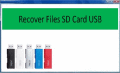 Tool to recover lost data from USB drive
