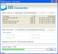 Screenshot of Free DBX to PST 3.4