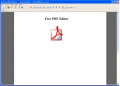 Screenshot of Free PDF Editor Plus 1.3