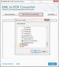 Screenshot of EML to PDF Conversion 6.8.1