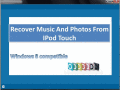 Screenshot of Recover Music And Photos From IPod Touch 4.0.0.32