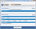 Screenshot of Convert Lotus Notes to EML 2.0