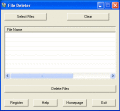 Screenshot of File Deleter 1.0.2.3