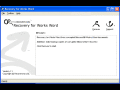 Screenshot of Recovery for Works 2010.1017