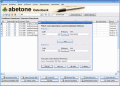 Database software with serial letter function