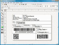 Professional Barcode labeling software.