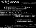 Animated Java Programmers Brain Screensaver