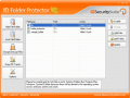 Screenshot of ID Folder Protector 1.2