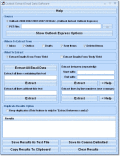 Screenshot of Outlook Extract Email Data Software 7.0