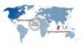 Multi-level drill-down map of World for web