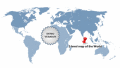 Multi-level drill-down map of World for web