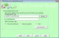 Screenshot of Access File to MySQL 1.0