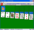 Solitare game that allows cheating.