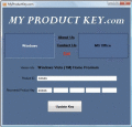 Screenshot of MyProductKey 1.10