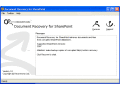 Screenshot of Document Recovery for SharePoint 1.0.0933