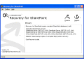 Screenshot of Recovery for SharePoint 1.0.0934