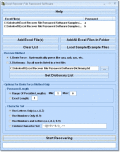 Screenshot of Excel Recover File Password Software 7.0