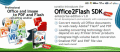 Screenshot of Office document to Flash Converting SDK 1.0