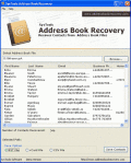 Screenshot of Address Book Recovery Software 2.2