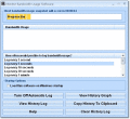 Record real-time upload and download speeds.