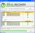 Screenshot of Spread Sheet Recovery 3.0