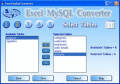 Screenshot of Excel-Mysql converter 3.1.1