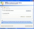 Convert Outlook Contacts to Notes Software