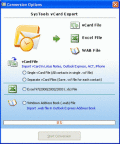 Screenshot of PST Contacts Conversion Tool 4.0