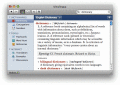Screenshot of Italian-English Collins Pro Dictionary for Mac 7.1.7