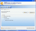 Screenshot of Convert NSF to DBX 3.0
