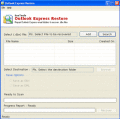 Screenshot of Repair DBX from Outlook Express 3.1