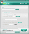 Screenshot of 4Easysoft PDF Cutter 3.0.18