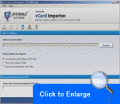 Screenshot of Import vCard to Outlook 2007 1.0