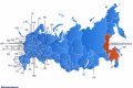 Interactive Russia Flash Map Driven by XML.